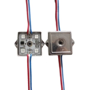 Высокой яркости, 4 rgb светодиода, квадратный светодиодный модуль 3535 ws2811Pixel - Product Image 1