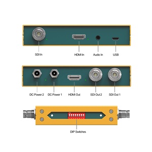 AVMATRIX SC2030 HD 3G-SDIからHDMI信号変換器アップ/ダウンスケーリング1080p解像度FCC認定 - Product Image 6