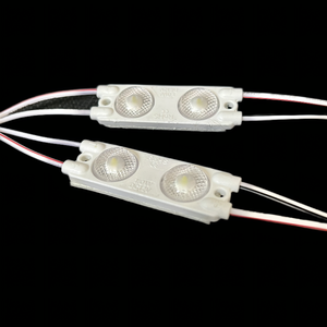 โมดูล Led DC12V 24V SMD2835 2ชิ้น,สำหรับตัวหนังสือช่องไฟ Led 2ดวงโมดูลสัญญาณกันน้ำ1W พร้อมเลนส์ - Product Image 3