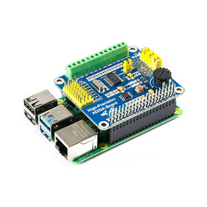Ahududu pi 3B +/4B yüksek hassasiyetli AD/DA D/A modülü genişletme kartı DAC8532 ADS1256 geliştirme kurulu