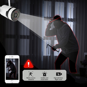 2.4G WIFI 4CH无线闭路电视监控1安全NVR套件系统，带3MP 5MP防水IP65摄像机双向音频功能 - Product Image 3