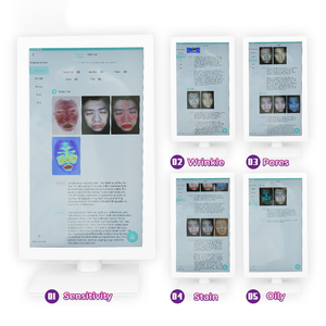 เครื่องตรวจจับความชื้นผิว SA15โคมไฟไม้ UV ทางการแพทย์สำหรับใช้ในร้านเสริมสวยคลินิกดึงดูดลูกค้า - Product Image 6