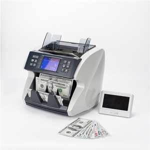 NUMEN SH 07C Pantalla táctil TFT de 4,3 pulgadas Contador de dinero Máquina Clasificación de notas Pequeña Máquina automática con detección de MG