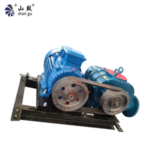 Shangu rotos לחץ גבוה מפוחי RSR-125 שמן מיכל אוויר קירור שלוש אונות שורשים רוטרי מפוח תעשייתי