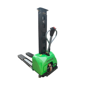 Fully Electric 700kg 1000kgs Portable Self <strong>Loading</strong> Forklift Stacke800-1600mm <strong>Lifting</strong> Height for vans Truck <strong>Loading</strong> <strong>and</strong> <strong>Unloading</strong> - Product Image 2
