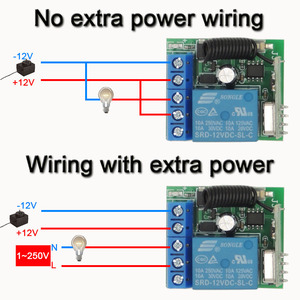 Multi-<strong>function</strong> Access <strong>Control</strong> 12V Small Size Single Learning Type with Time Delay <strong>Function</strong> 24V Wireless Remote <strong>Control</strong> Switch