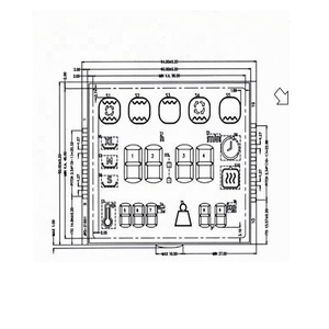 Monochromes digitales LCD-Display Hersteller Benutzer definiertes TN VA HTN STN FSTN 7-Segment-LCD-Bildschirmmodul - Product Image 1