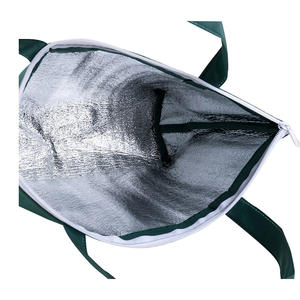 Modische Hot Selling Trendy Praktische Tragbare Vlies-Kühltaschen mit Außen griff und Reiß verschluss - Product Image 6