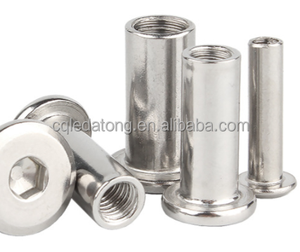 DIN 985 Stainless Steel Flat Head Hex Socket Furniture Connector Bolts and <strong>Sleeve</strong> Barrel Cap <strong>Nuts</strong> <strong>M3</strong> M4 M5 Furniture Splint <strong>Nuts</strong>