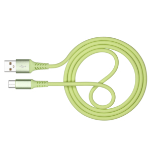 畅销高品质USB A至USB C彩色液体硅胶C至C数据线usb快速充电数据线OEM定制标志 - Product Image 3