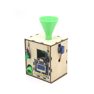 Kontrol panosu DIY Maker programlama öğrenme seti PET zeka besleyici kedi ve köpek maması otomatik besleme makinesi