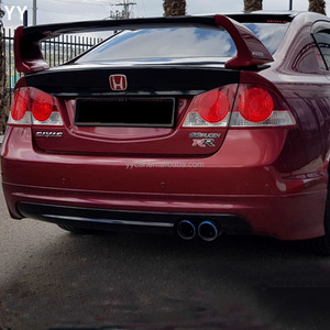 Honda Civic araba için uygun ABS plastik astar bagaj SPOILER kanat MUGEN FD2 TYPER HONDA 8th Gen CIVIC 2006-2011 için - Product Image 4