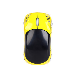 ミニオプティカルマルチカラー2.4Ghzワイヤレスカーマウスコンピューターマウス - Product Image 3