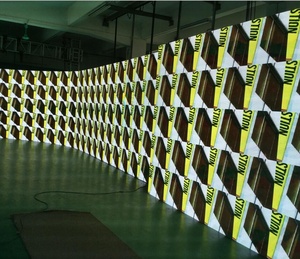 Customisable P1.86 P2 P2.5 Indoor <strong>Curved</strong> Led <strong>Screen</strong> Panel <strong>Fixed</strong> Installation Led Display Video Wall - Product Image 4