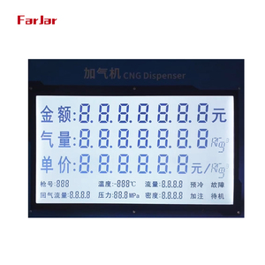 Lcd Zahnrad hersteller benutzer definierte 7 Segment transparente Energie zähler Temperatur medizinischen Monitor LCD-Anzeige modul mit Hintergrund beleuchtung - Product Image 3