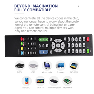รีโมทคอนโทรลอเนกประสงค์สำหรับ Sharp Panasonic Toshiba Sanyo และทุกยี่ห้อ LCD LED 3D HDTV สมาร์ททีวี RM-014S รีโมทคอนโทรล - Product Image 4