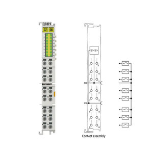 Beckhoff EL1819 EtherCAT Terminal Entrada digital de 16 canales Módulo de entrada digital de 24 V CC - Product Image 1