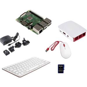 Raspberry Pi®Настольный комплект 2 B 1GB 4x0,9 GHz вкл. Клавиатура, вкл. Мышь, в т. Ч. Noobs OS, в т. Ч. Сеть (940910755107)