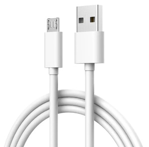 แจ็กเก็ต PVC สำหรับโทรศัพท์แอนดรอยด์ iOS redmi Nokia สายดาต้าไมโคร USB ทองแดงแท้ชาร์จเร็ว - Product Image 1