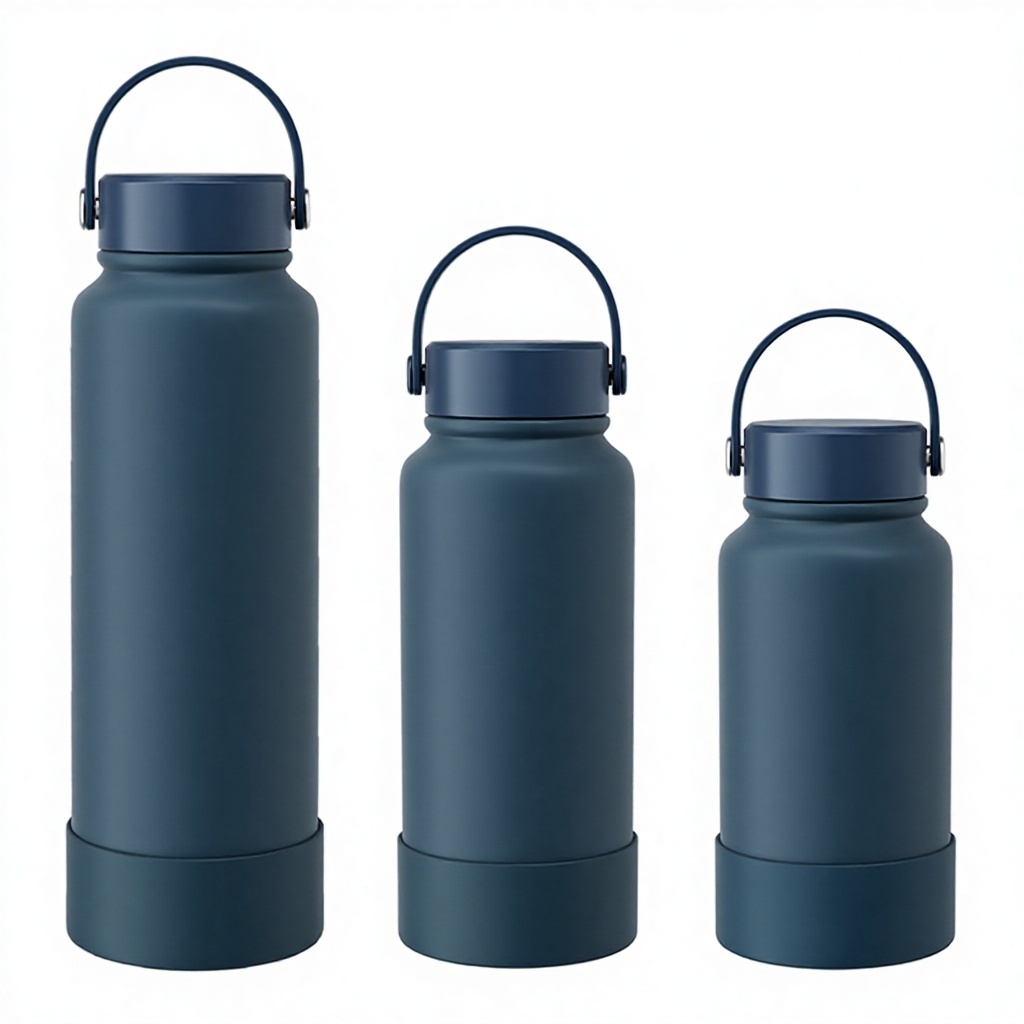 Beautiful blue silicone cup sleeve