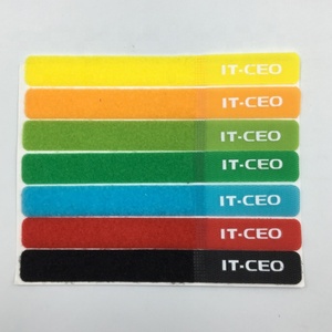 Reusable <strong>Hook</strong> <strong>and</strong> <strong>Loop</strong> Tape <strong>Straps</strong> Self Gripping Nylon <strong>Hook</strong> <strong>and</strong> <strong>Loop</strong> Cable Tie Wire Cable <strong>Binding</strong> <strong>Strap</strong> With Custom logo