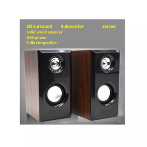 D092 computadora Audio USB computadora escritorio pequeño altavoz madera Audio juego hogar Mini portátil venta altavoz - Product Image 5
