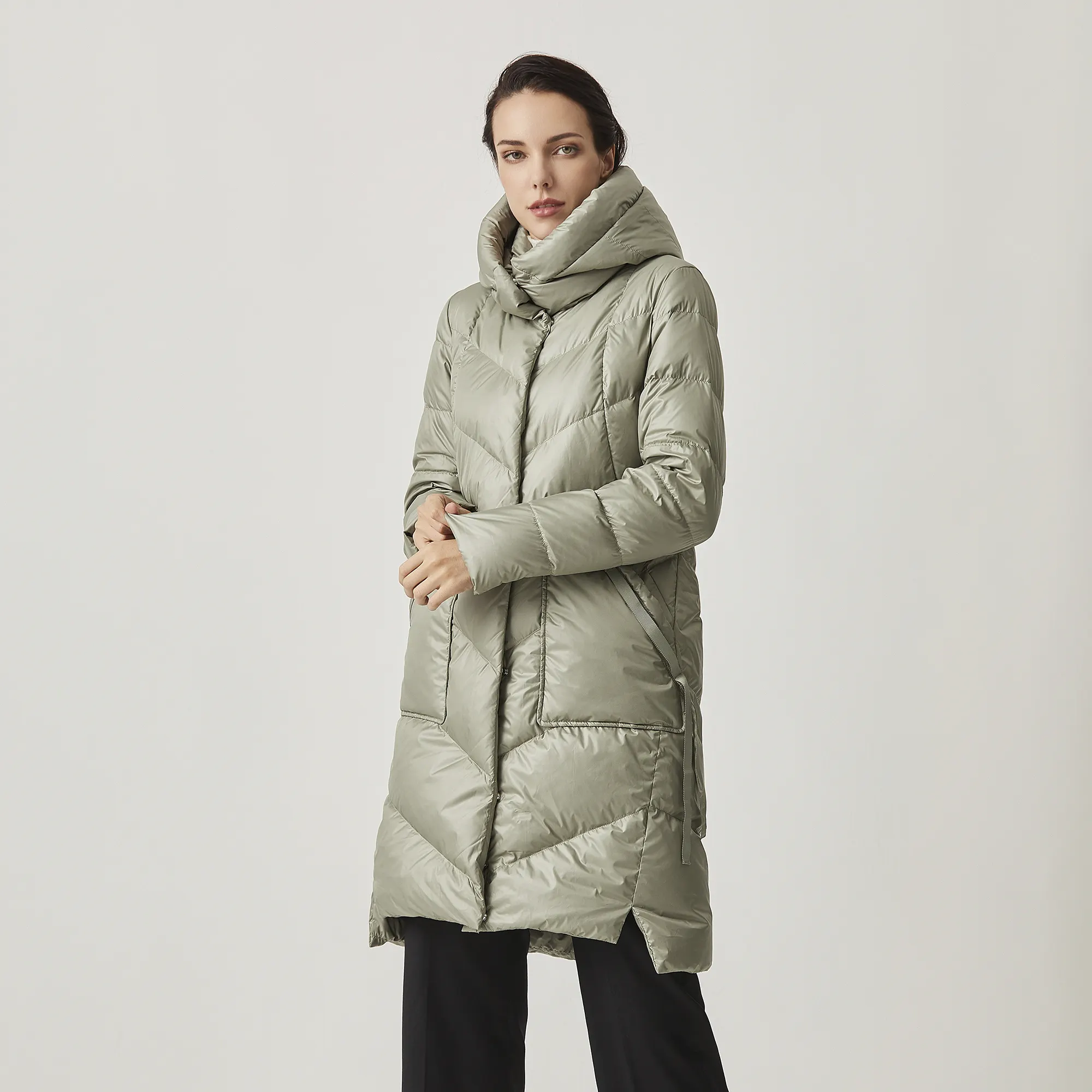 Куртка от производителя, женская одежда, Лидер продаж, женская зимняя Толстая кожаная пузырьковая куртка на молнии, женские пуховики