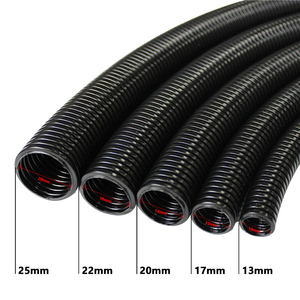 Ngọn lửa chống cháy 10 mét sóng linh hoạt Nylon Ống dẫn ống PA chất liệu cho dễ dàng cài đặt hệ thống dây điện ống dẫn & phụ kiện - Product Image 1