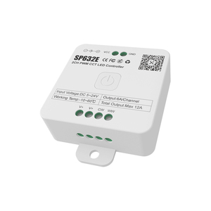 SP631E SP632E SP633E SP634E SP635E BT RF 2,4G Música PWM Controlador LED de un solo color CCT RGB RGBW RGBCCT 6A/Canal 12A Max 5-24V - Product Image 3