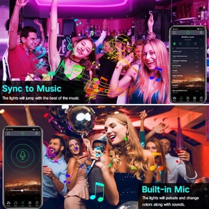 Music Sync 5mLEDストリップ5050 Rgb 5V Usb BluetoothAPPおよび24キーIRリモートコントローラーホームルームテレビバックライトLEDストリップライト - Product Image 2