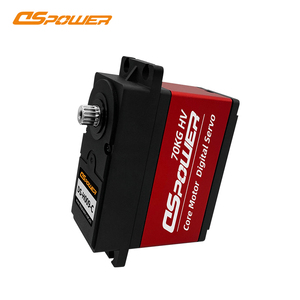 DSpower 70KG yüksek hızlı voltaj Metal dişliler su geçirmez çekirdeksiz dijital Servo için 1/5 RC araba paletli Robot TRX eksenel Redcat - Product Image 4