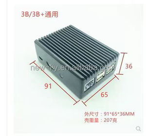 2024 Black <strong>case</strong> Metal Material for <strong>Raspberry</strong> <strong>Pi</strong> 5 Model B Board - Product Image 2