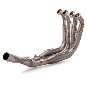 Full Kit Exhaust Line <strong>for</strong> BMW S1000RR 2019-2024 S1000R 2021-2024 Titanium Alloy <strong>Header</strong> Escape Front Link Pipe 60mm Slip on Tube - Product Image 1