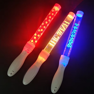 Le vendite calde hanno personalizzato il Logo Party Event DMX 512 programmabile a LED lampeggiante a bacchetta per luci da concerto - Product Image 2
