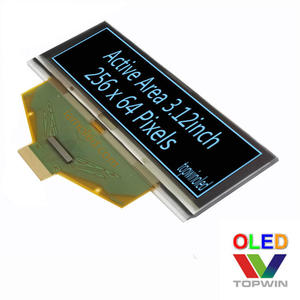 OledディスプレイパネルグレーブルーI2CSPIパラレルインターフェイスSsd13221.51/1.5424ピンPmoledOledスクリーン256X641/64デューティ3.12インチ - Product Image 5