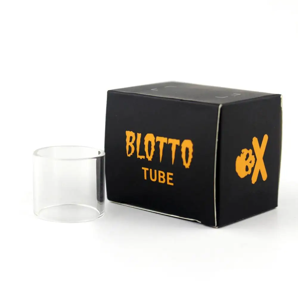 Professional Factory E-Cigarettes DOVPO Electronic Cigarette Accessories Blotto Mini RTA Replacement GlassPCTG Tube