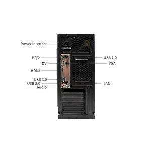 New Style Desktop-Computer Zubehör Core i7 CPU Zusammen gebauter Desktop-PC - Product Image 3