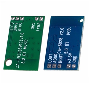 CA-6928 <strong>Bluetooth</strong> Audio <strong>Module</strong> 3.3V-6V Audio Digital Power Amplifier <strong>Module</strong> Board LED Power <strong>Bluetooth</strong> Speaker Amplifier <strong>Module</strong>
