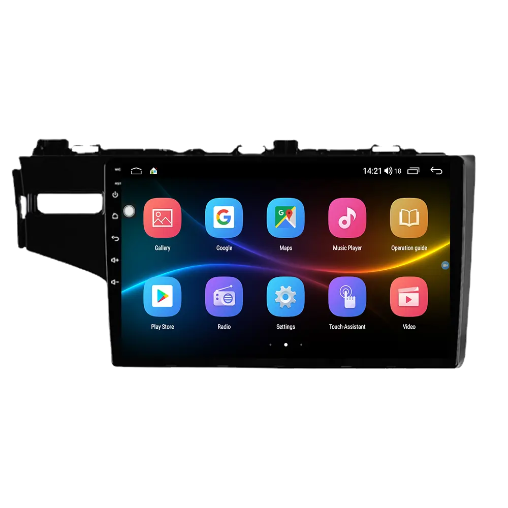 8 Core 6 + 128Gb Android 12.0 Voor Honda Fit 2014-2018 Autoradio Auto Head Unit Radio Video Dvd Carplay Gps Navigatie Dsp