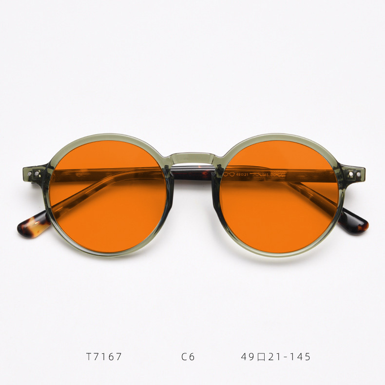 Carey verde/naranja