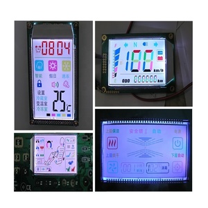 7 Segment zeichen LCD-Modul Zeichen LCD-Panel benutzer definiertes Design LCD-Ziffern bildschirm