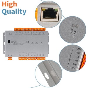 Orddok TCP/IP Web Embedded Server scheda di controllo accessi 2 porte controllo accessi sistema di controllo di accesso OEM ODM supporto FD-ACN2B - Product Image 5