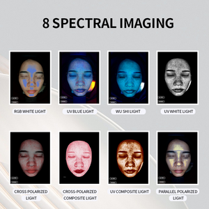 Beauty Salon AI Skin Detector Moisture <strong>Detection</strong> Eight Spectrum Face Scanner Analyzer 3d Facial Skin Test Analysis Machine - Product Image 2
