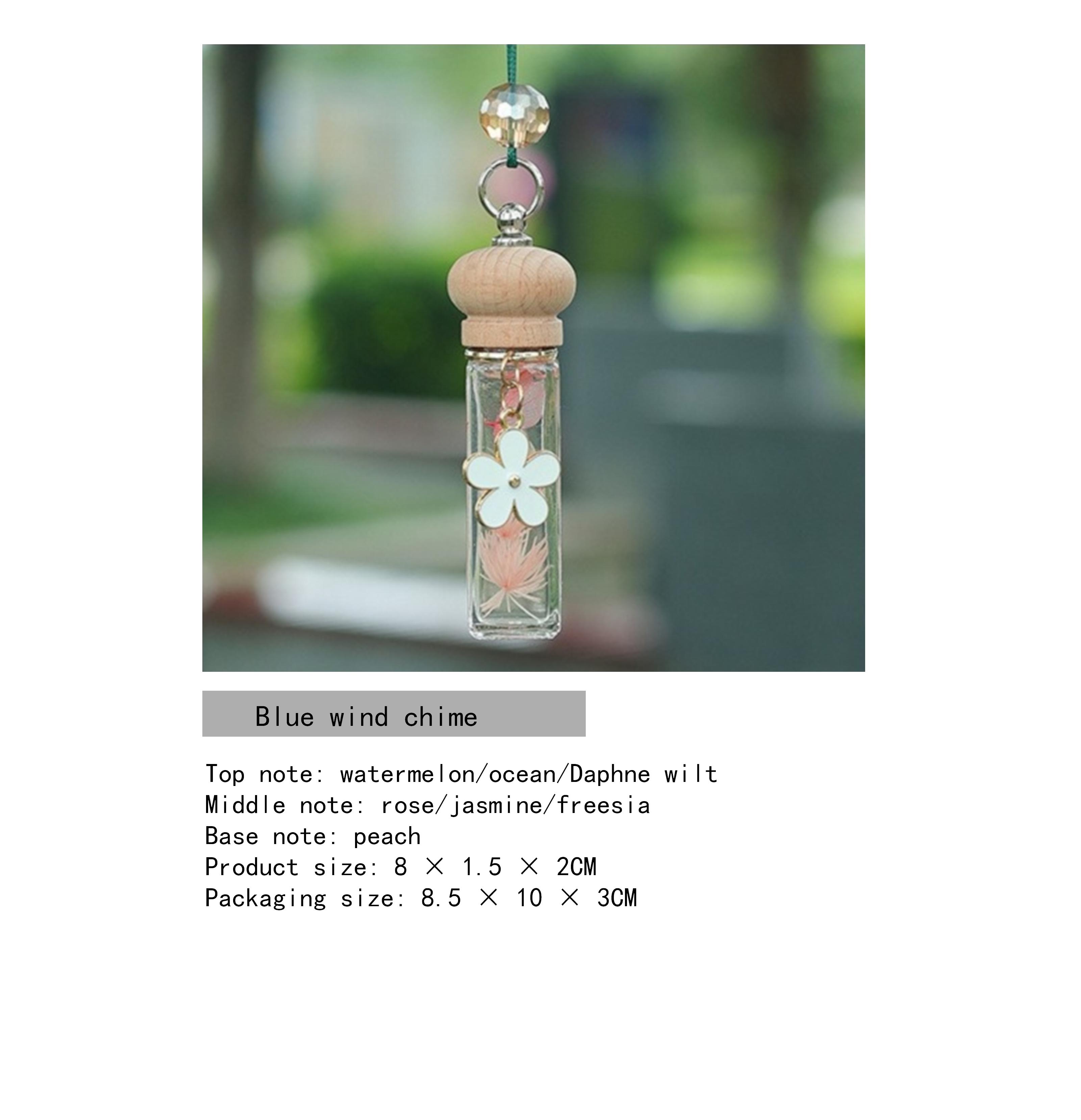 Blue wind chime