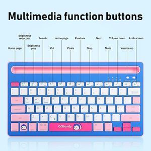 Mini Wireless <strong>Keyboard</strong> Mechanical <strong>Keyboard</strong> RGB Light up Backlight LED PC Computer Game Gaming <strong>Keyboard</strong>