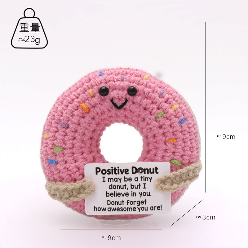 Donuts 75g rose clair 18g kaki