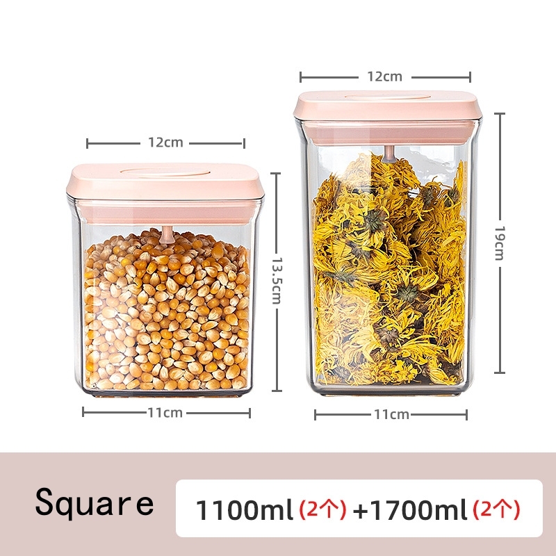 Pinke Square 4pcs/set