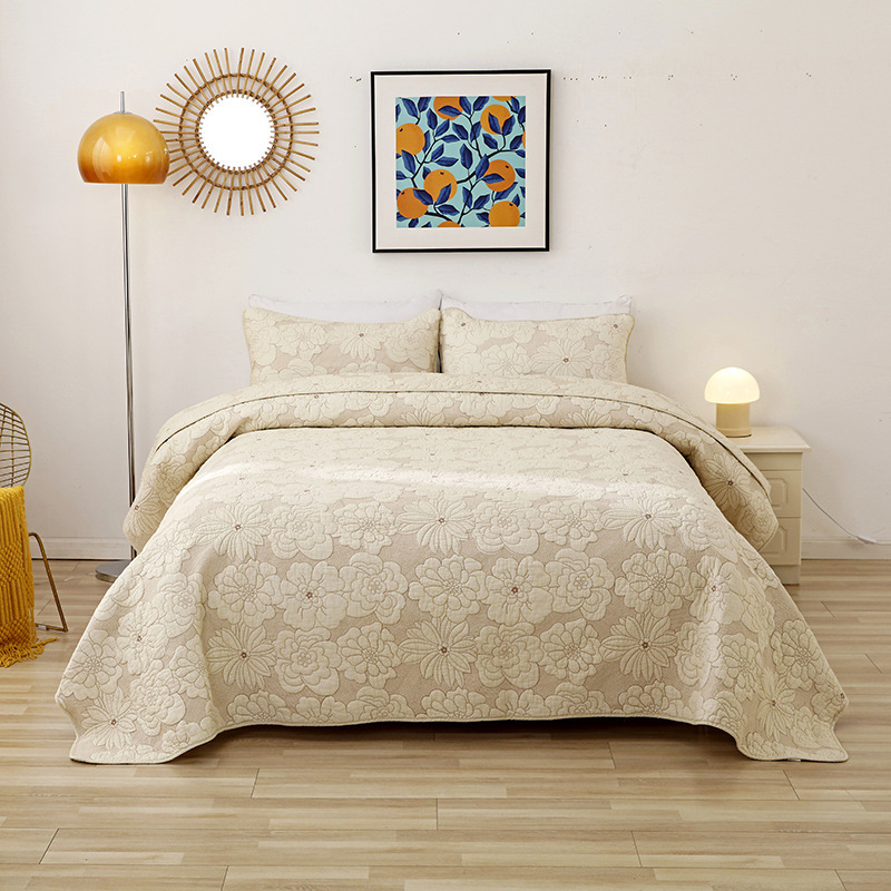 Beige flores