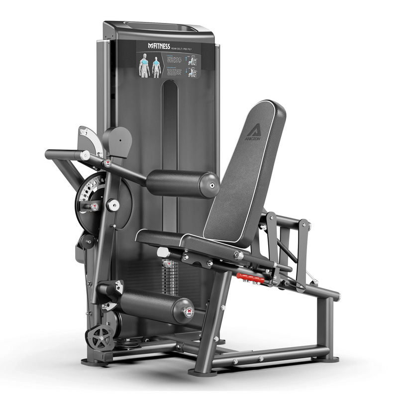 Machine d'extension et de flexion des jambes assise F2082