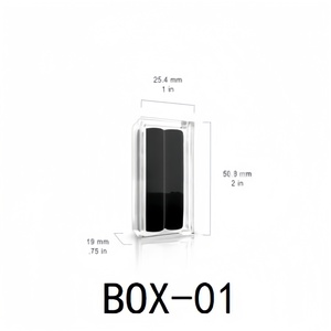 高档亚克力珠宝展示架和收纳盒专用戒指包装塑料环盒 - Product Image 6